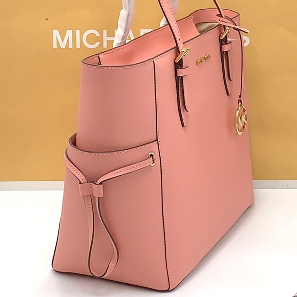 MICHAEL KORS 
Gilly Large Saffiano Leather Tote Bag PRIMROSE COLOR - Picture 4 of 16